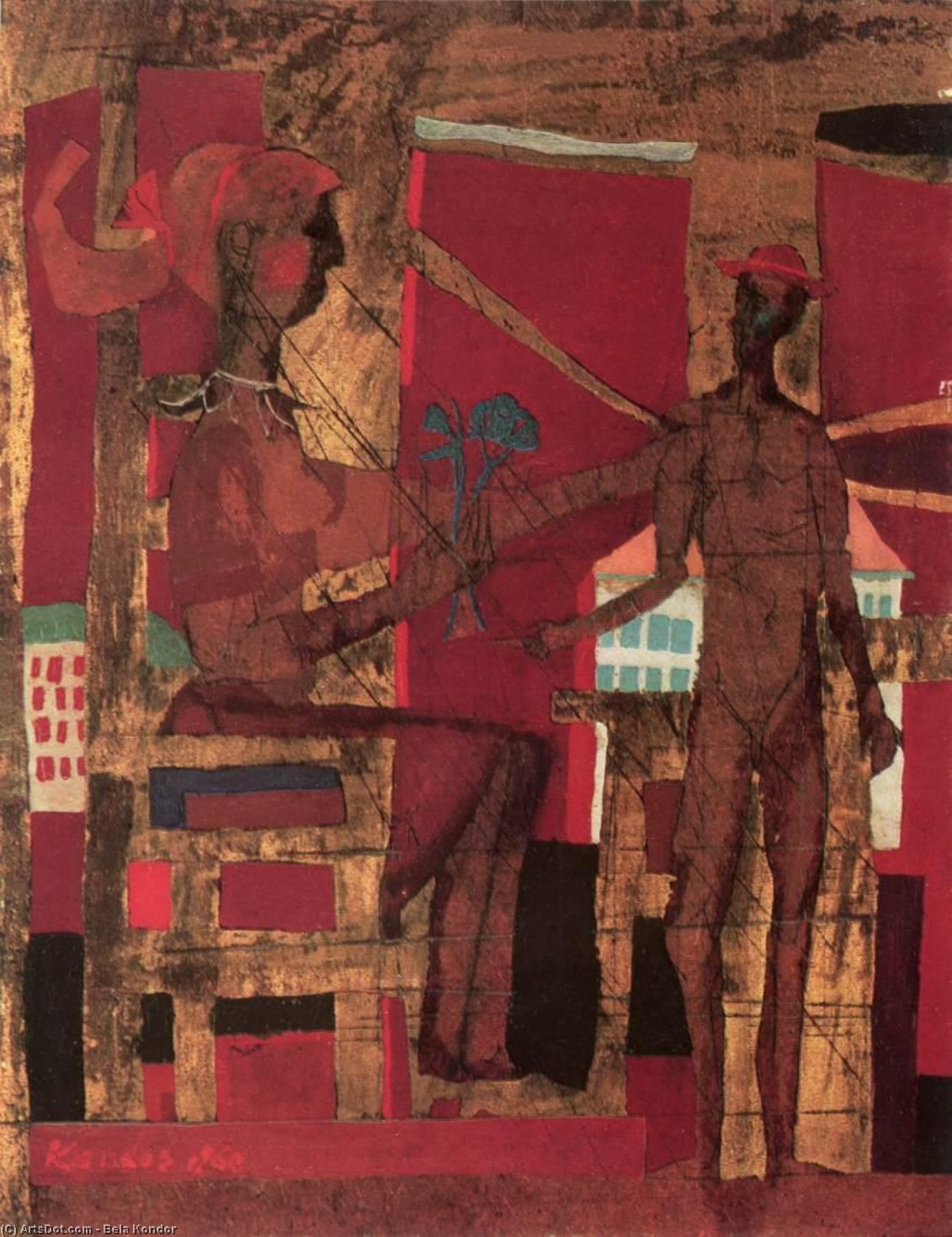 Bride And Groom (the Wedding, Married Couple) — Bela Kondor