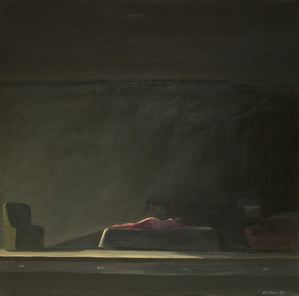 Nude On Couch — Nathan Oliveira