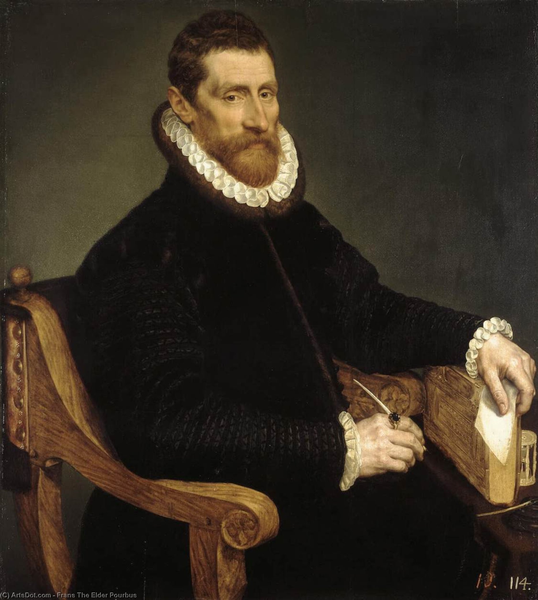 Portrait Of A Man — Frans Pourbus The Elder