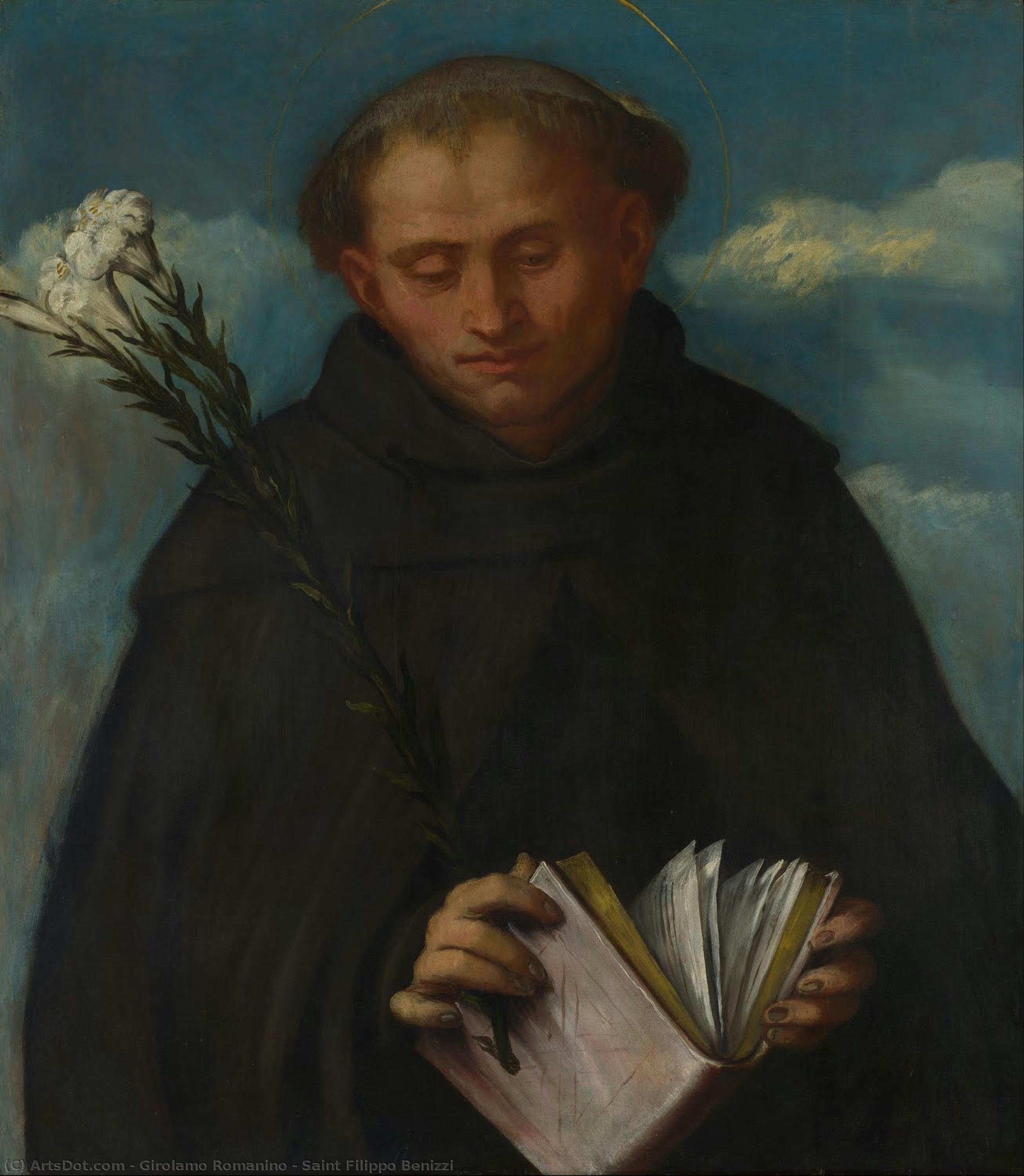 Saint Filippo Benizzi — Girolamo Romanino