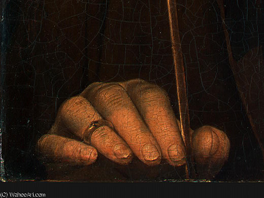 Portrait Of A Man With An Arrow — Memling, Hans