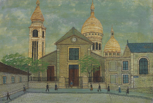Eglise Saint Pierre De Montmartre — Louis Vivin