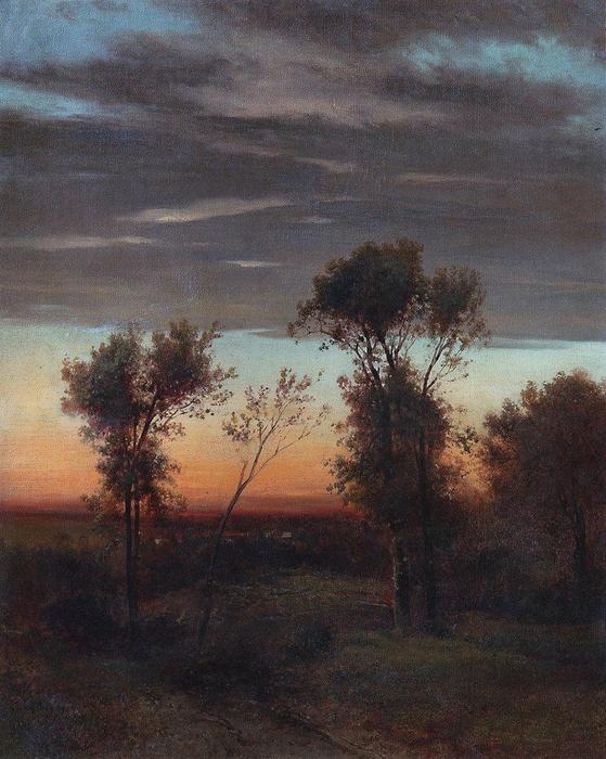 Evening — Alexei Kondratyevich Savrasov