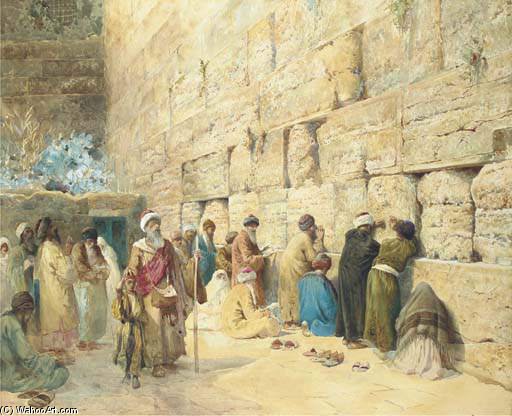 The Wailing Wall — Georges Antoine Rochegrosse