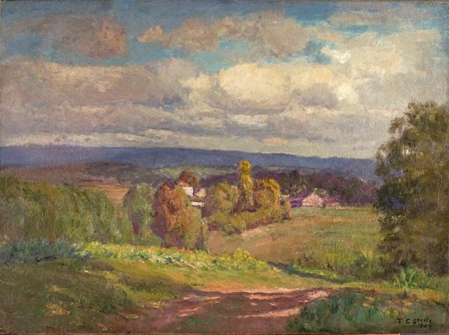 A Day Of Clouds (summer Sky, To The North) — Theodore Clement Steele