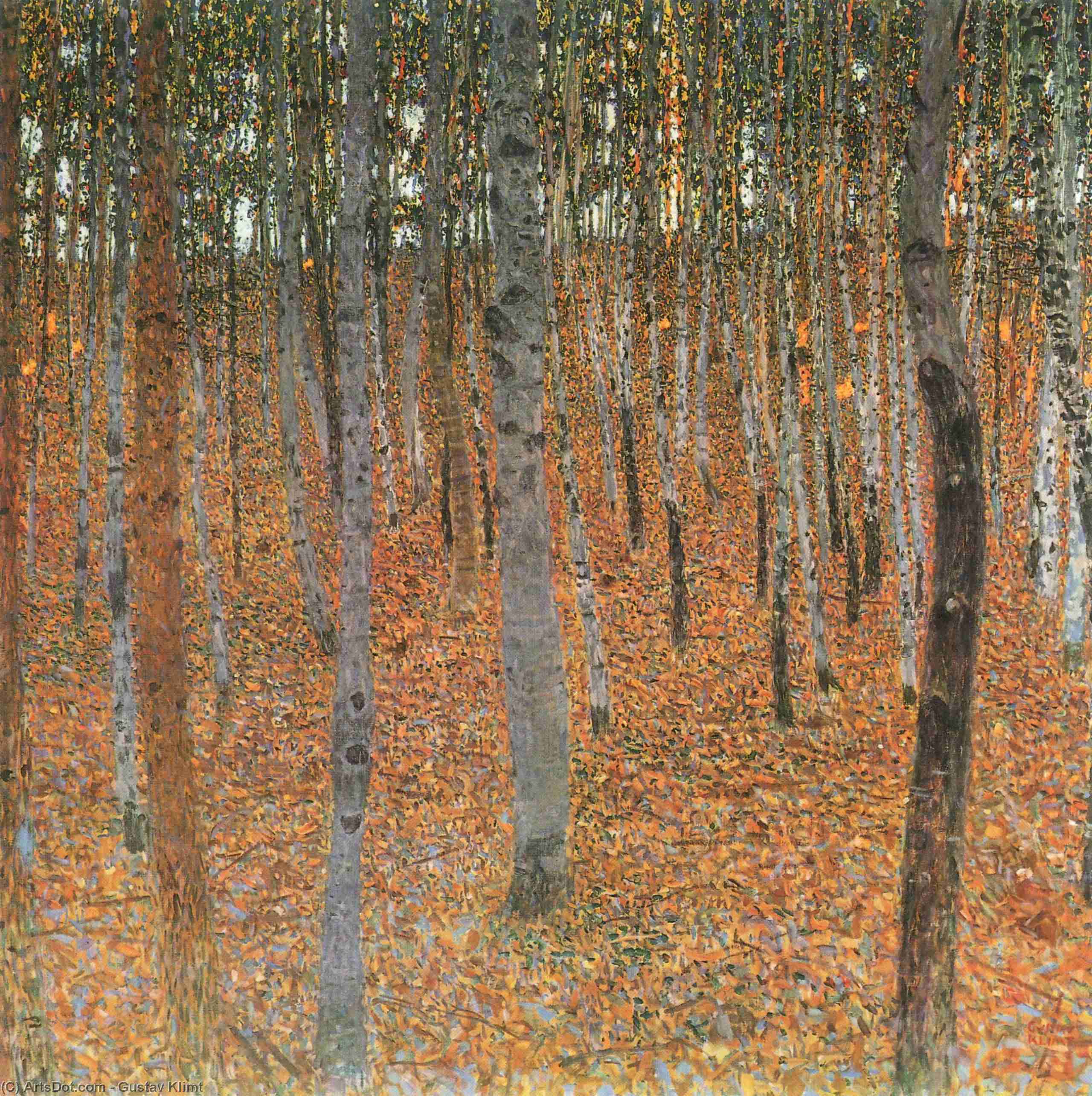 Beech Grove I — Gustav Klimt