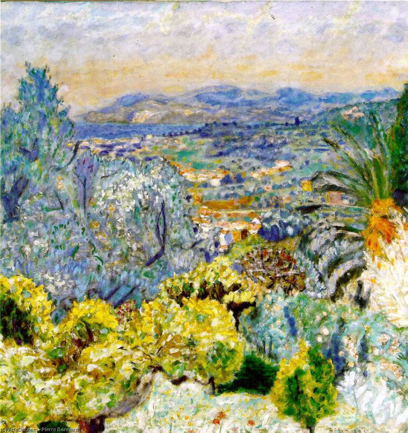 Le Cote D'azur, Ca The Phillips Coll — Pierre Bonnard