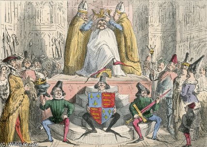 Coronation Of Henry The Fourth — John Leech