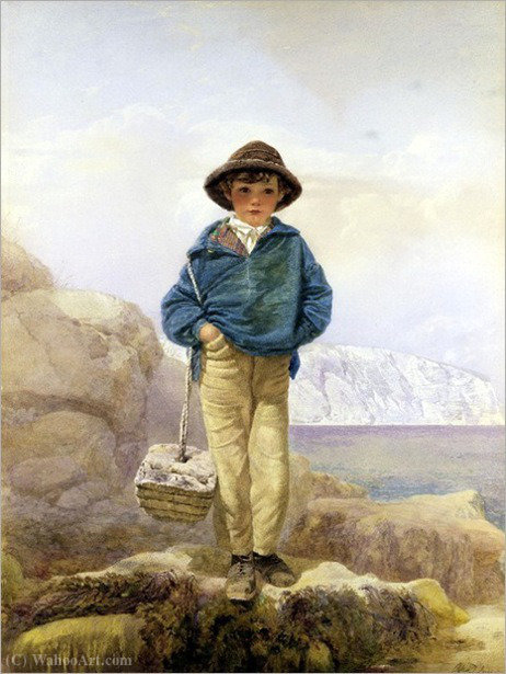 A Fisher Boy — Alfred Downing Fripp