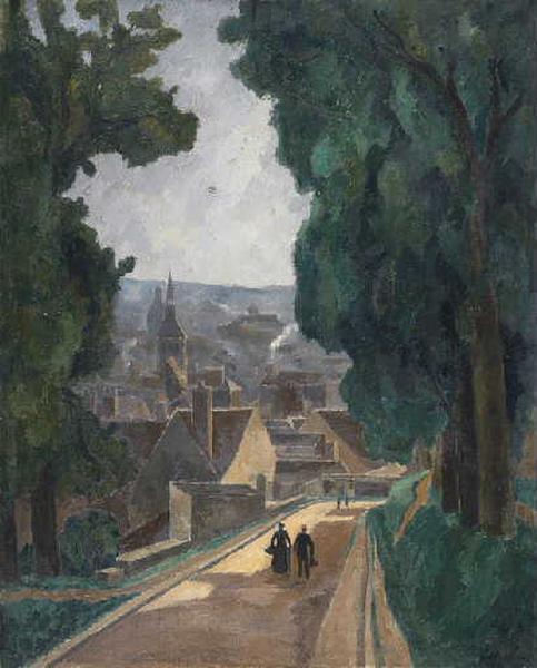 Vue De Provins — Antral Louis Robert