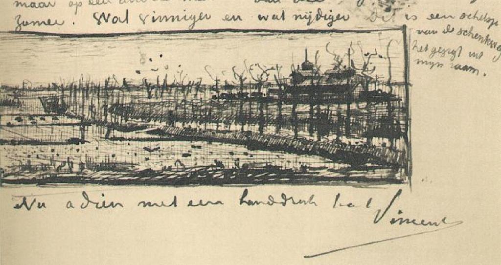 The Schenkweg — Vincent Willem Van Gogh