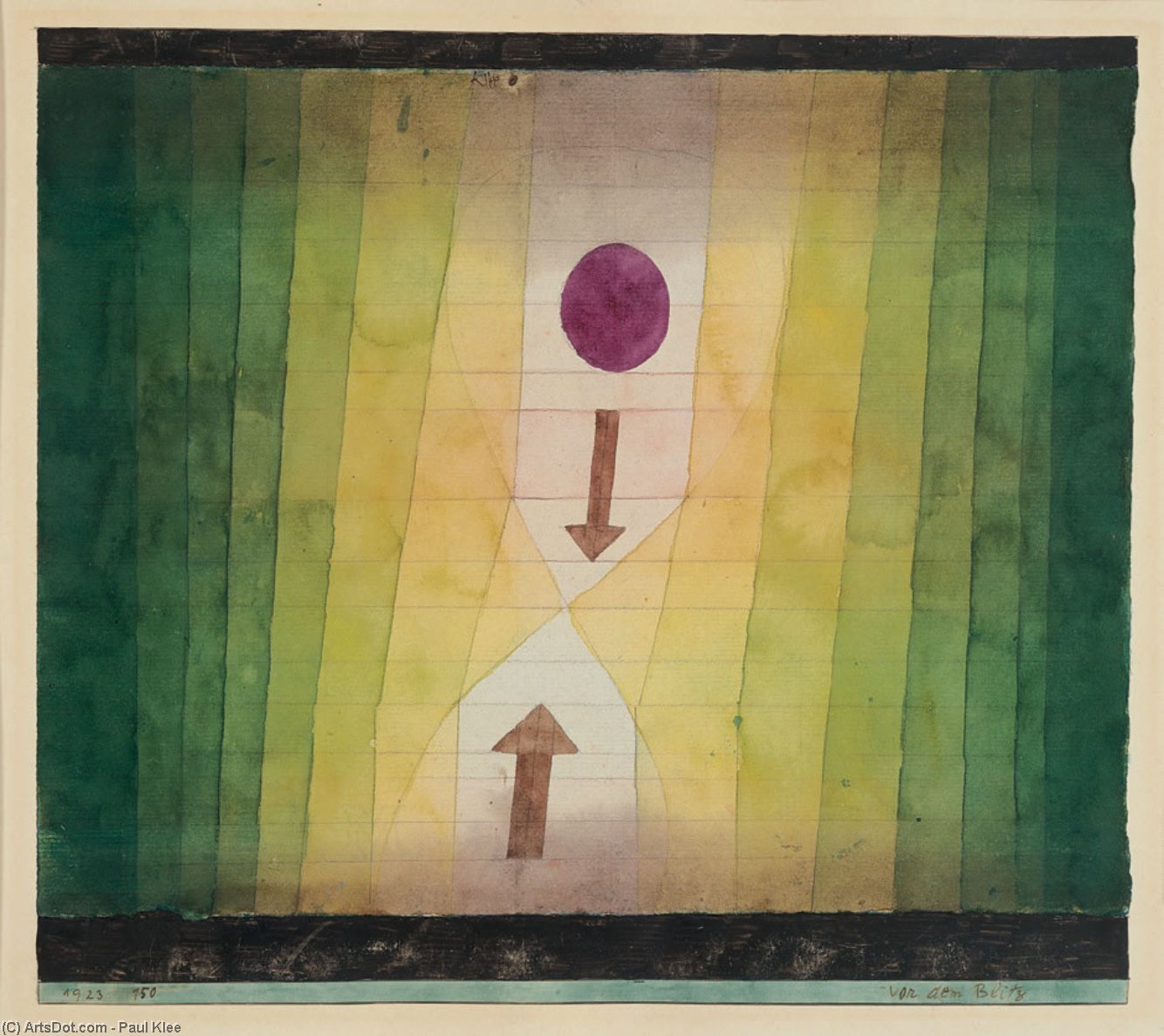 Before The Blitz — Paul Klee