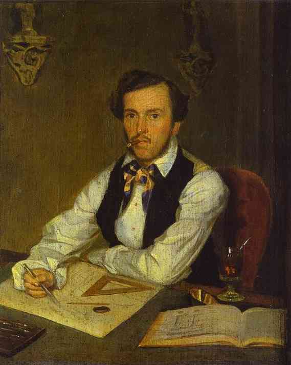 Portrait Of An Architect — Pavel Fedotov