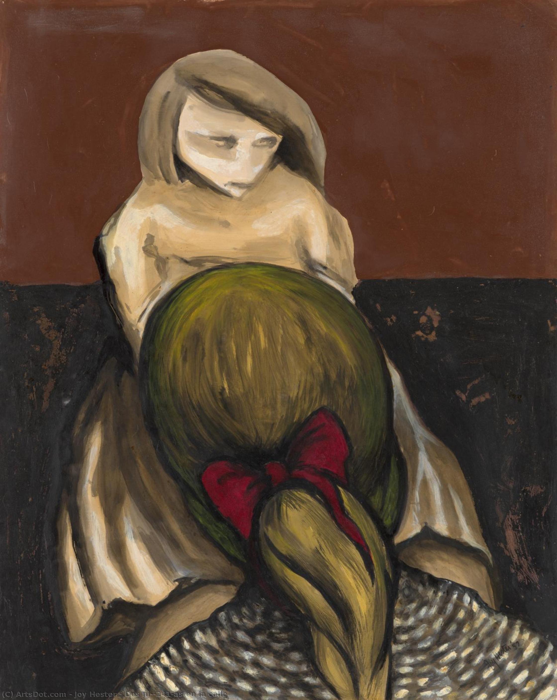 Dos Niñas En La Calle — Joy Hester