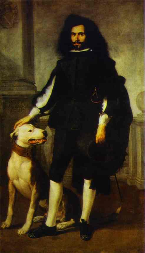 Portrait Of Andres De Andrade-i-la Col — Bartolomé Esteban Murillo