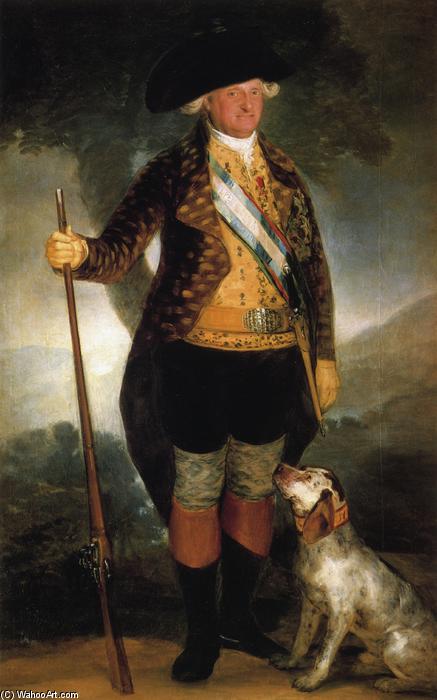King Carlos Iv In Hunting Costume — Francisco José De Goya Y Lucientes