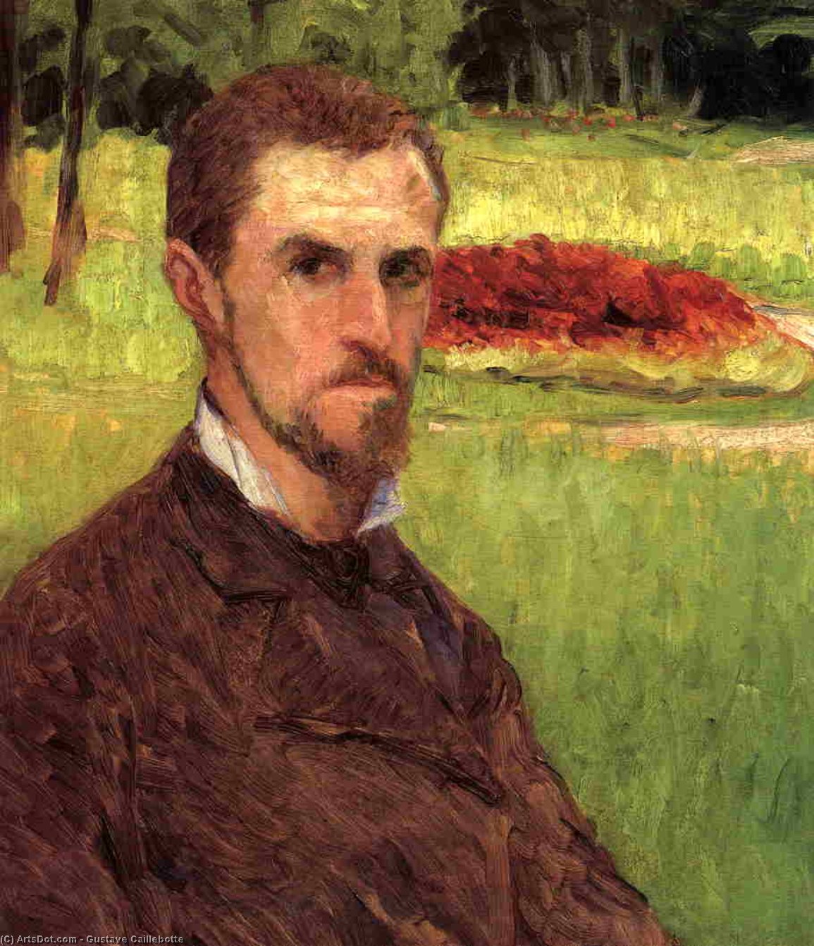 Self-portrait — Gustave Caillebotte