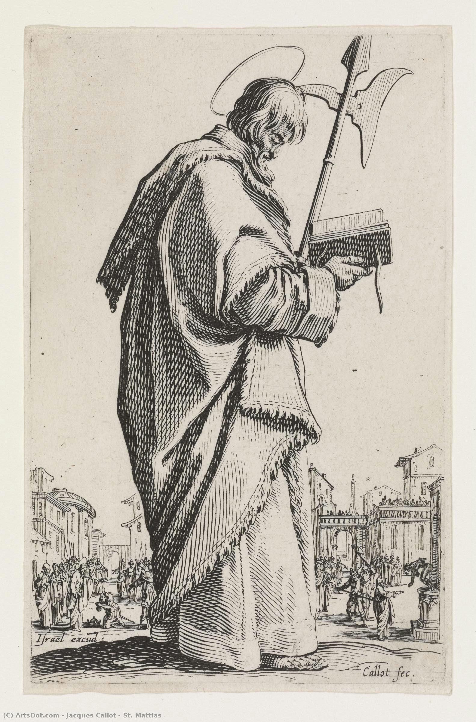 St. Mattias — Jacques Callot