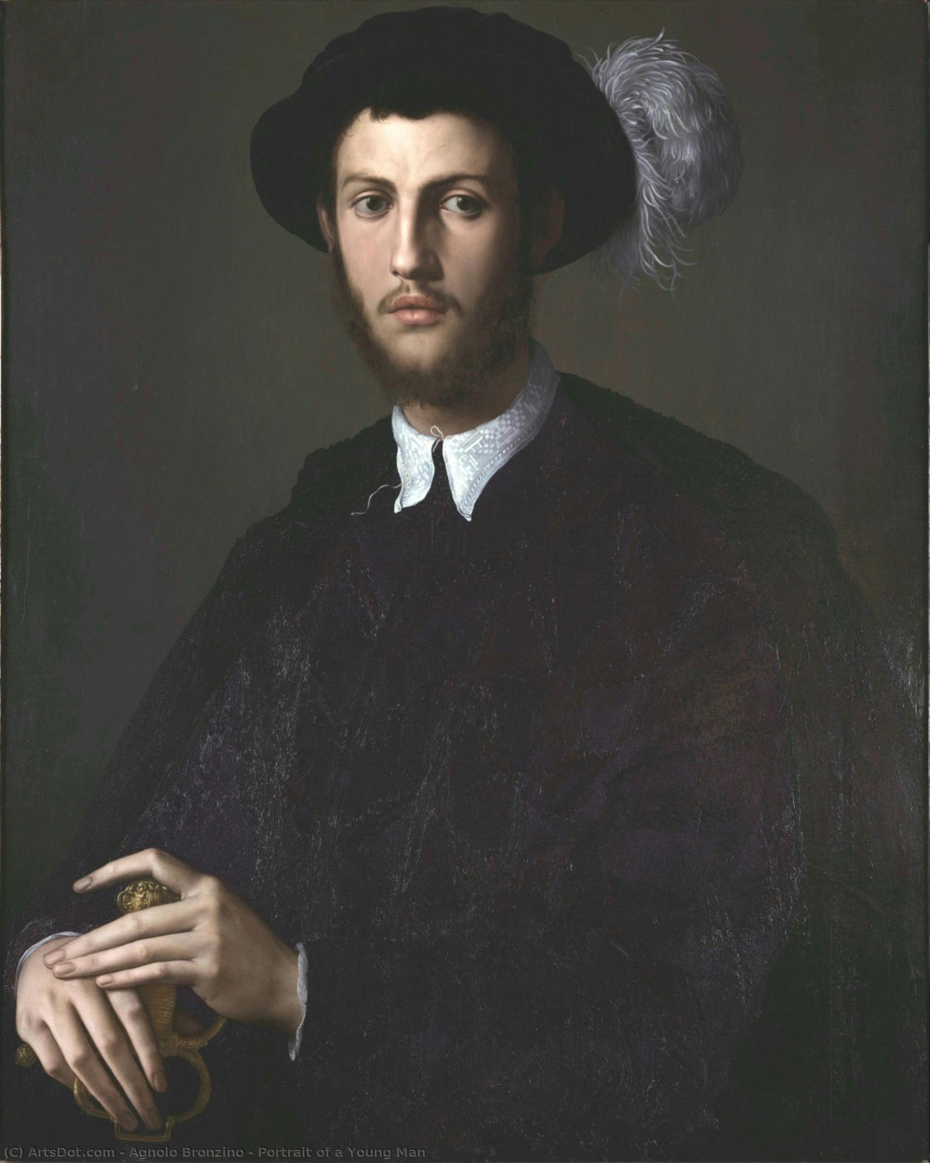 Portrait Of A Young Man — Agnolo Bronzino