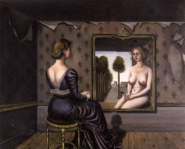 The Mirror — Paul Delvaux
