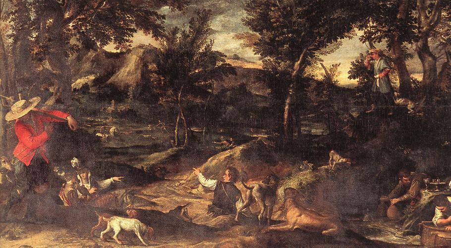 Hunting — Annibale Carracci