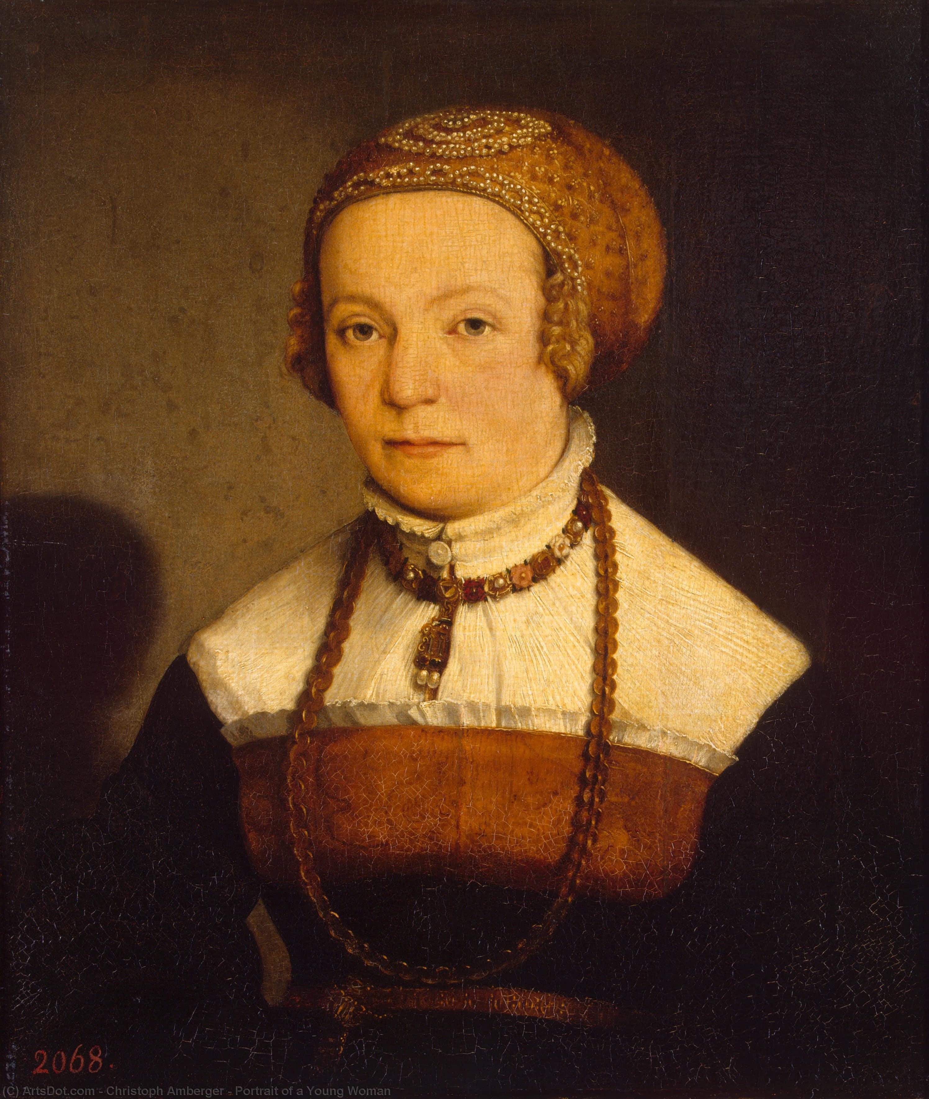 Portrait Of A Young Woman — Christoph Amberger