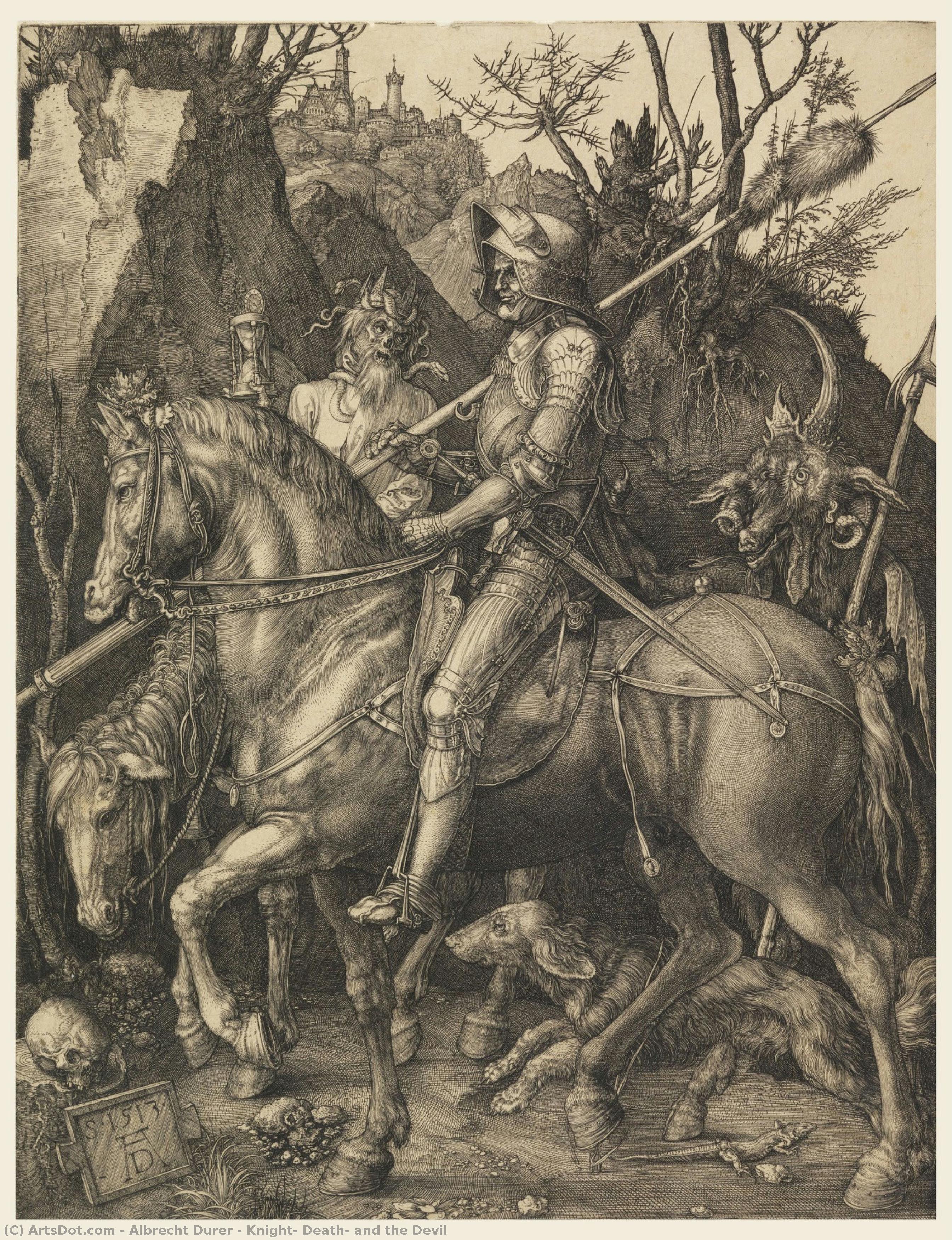 Knight, Death, And The Devil — Albrecht Dürer