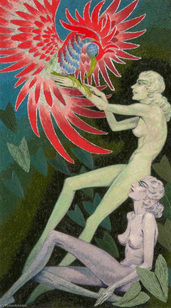 Bird Of Paradise And Two Figures — Arthur R Griffith