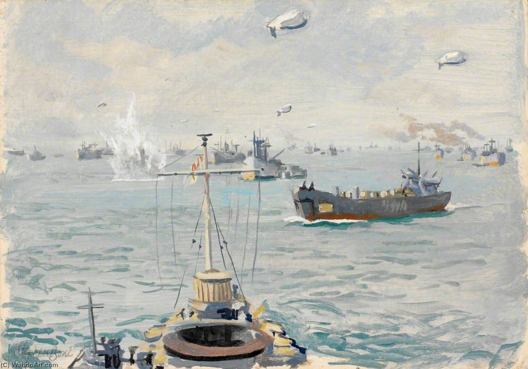 Off The Normandy Beaches — Stephen Bone