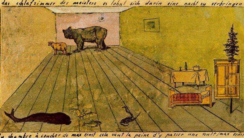 El Dormitorio Del Maestro, Vale La Pena Pasar Allí Una Noche — Max Ernst