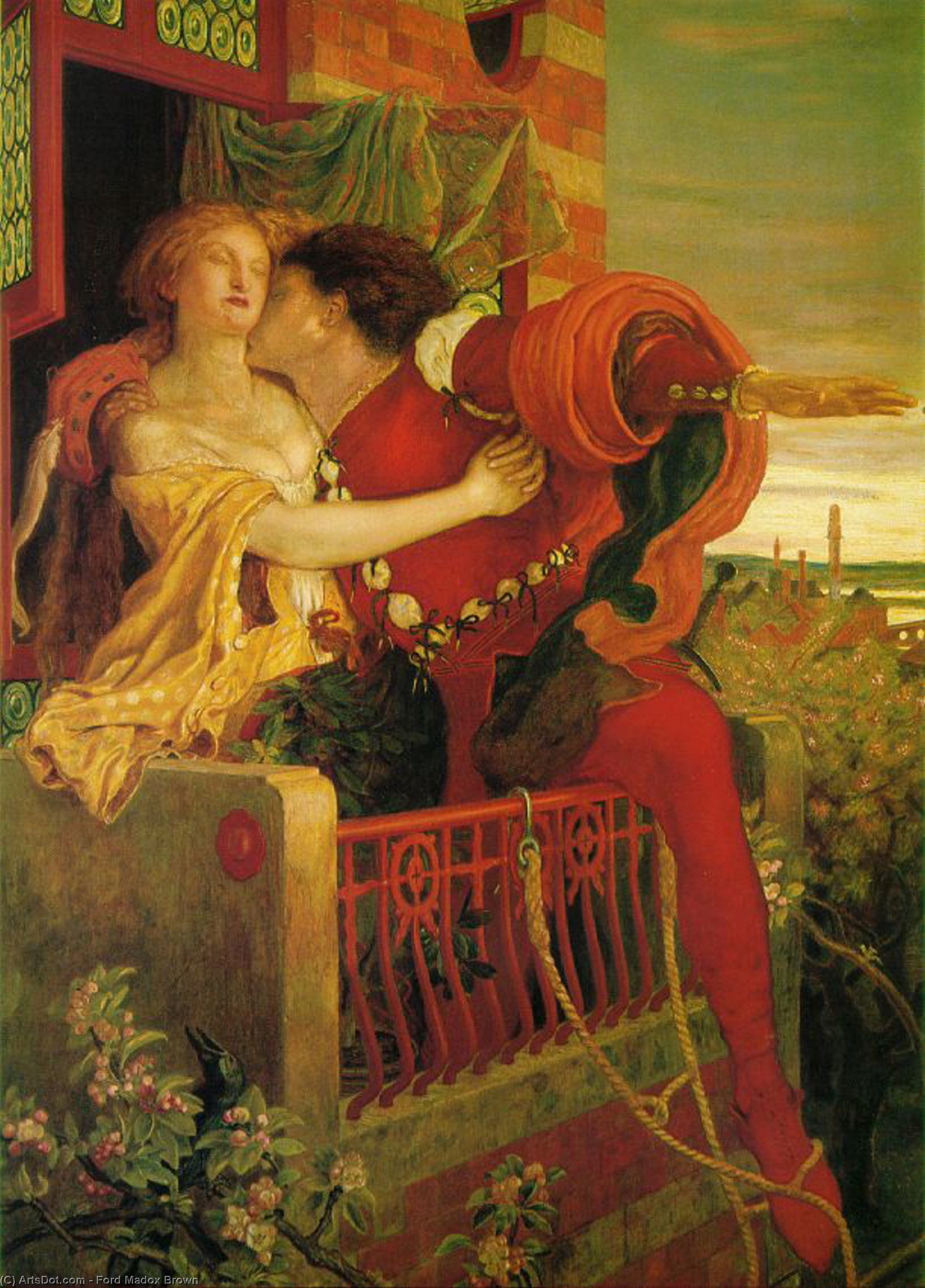 Romeo And Juliet — Ford Madox Brown