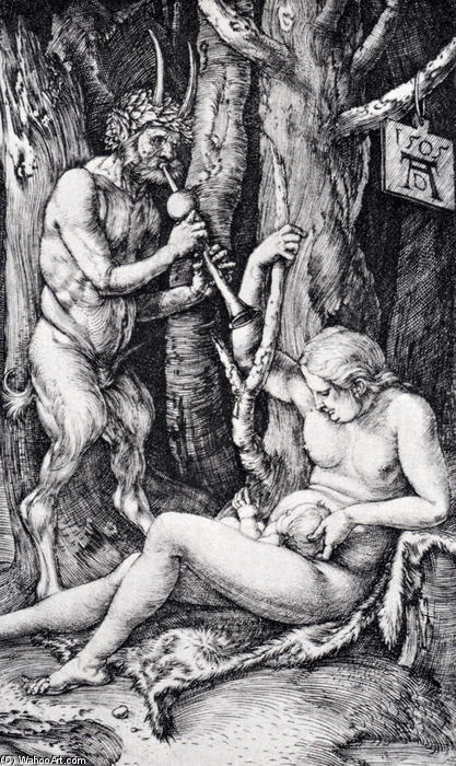 Satyr Family — Albrecht Dürer
