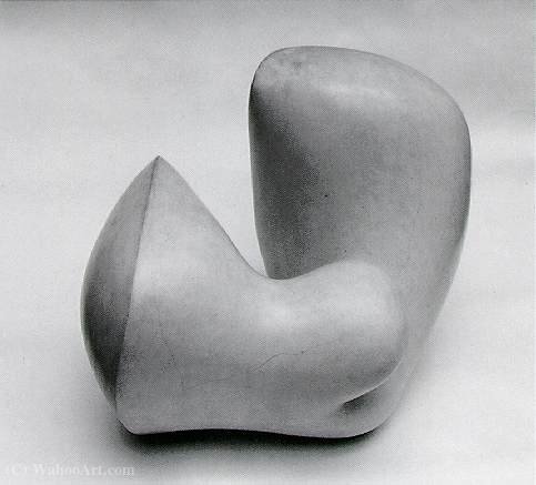 Human Concretion, Original Plaster, (50 X 48 Cm) (1935) — Jean Arp