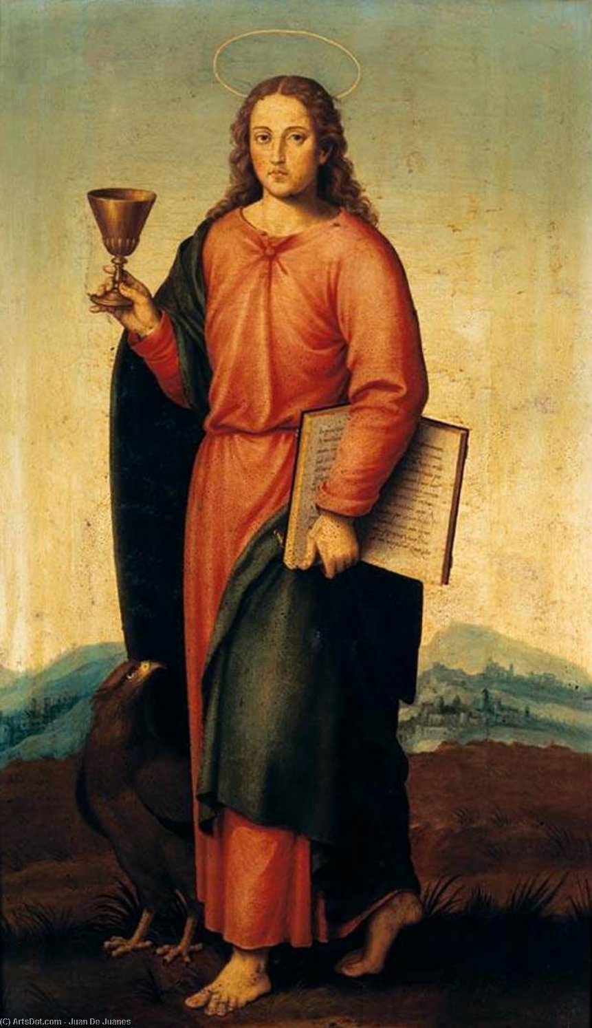 St John The Evangelist — Juan De Juanes