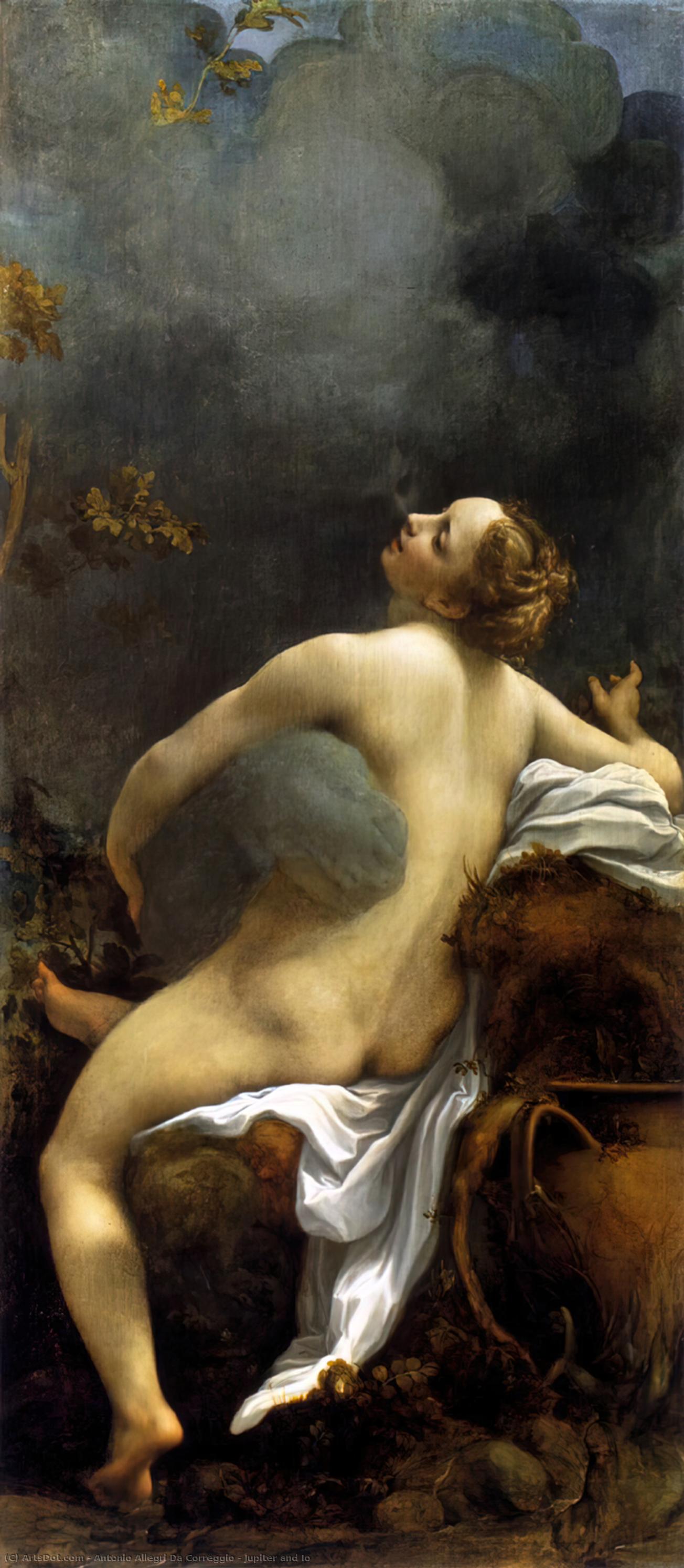 Jupiter And Io — Antonio Allegri Da Correggio