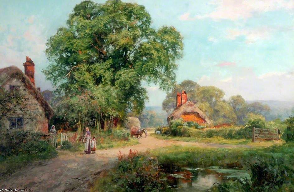 A Corner Of The Lane — Henry John Yeend King
