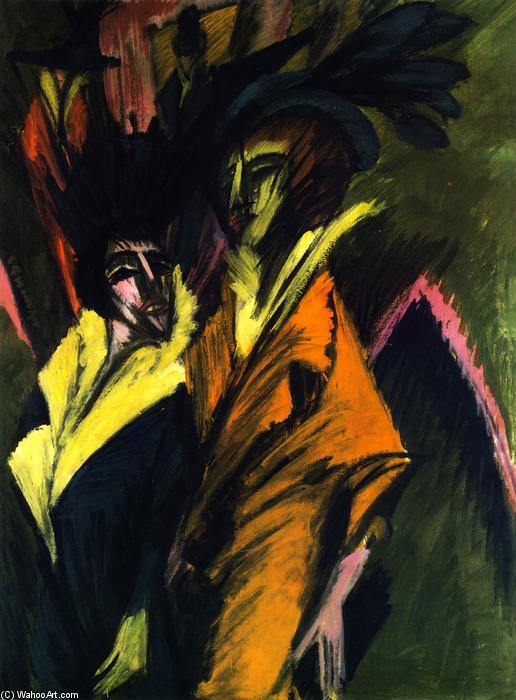 Two Women On The Street — Ernst Ludwig Kirchner