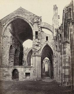 Melrose Abbey, Interior — Francis Frith