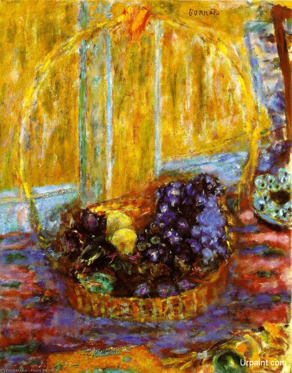 Corbeille De Fruits, Ca The Reader — Pierre Bonnard