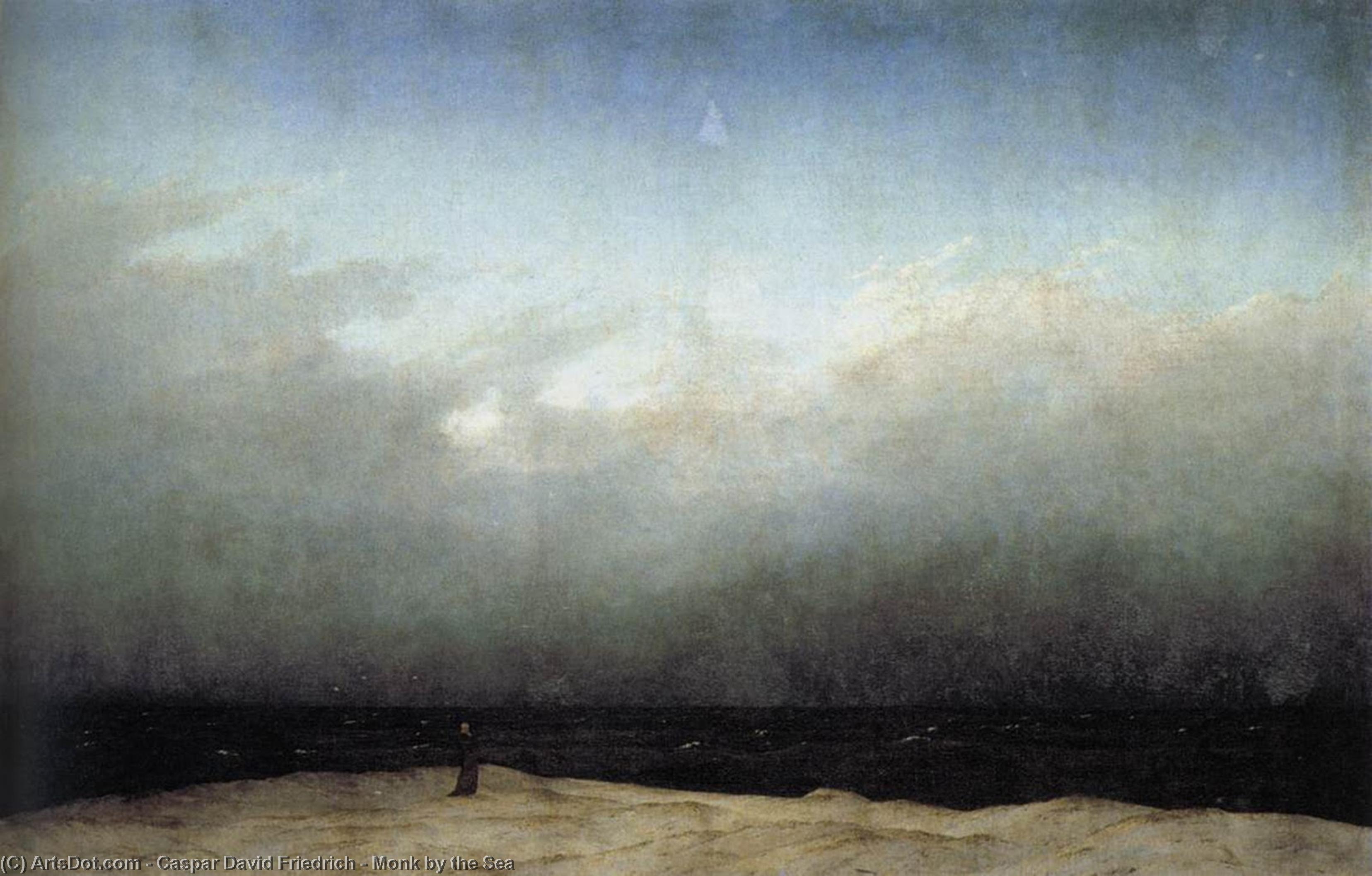 Monk By The Sea — Caspar David Friedrich