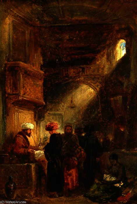 Opium Stall — William James Müller
