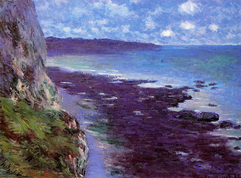 Cliff Near Dieppe — Claude Monet