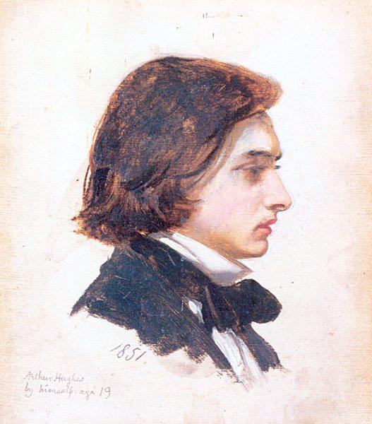 Self Portrait — Arthur Hughes
