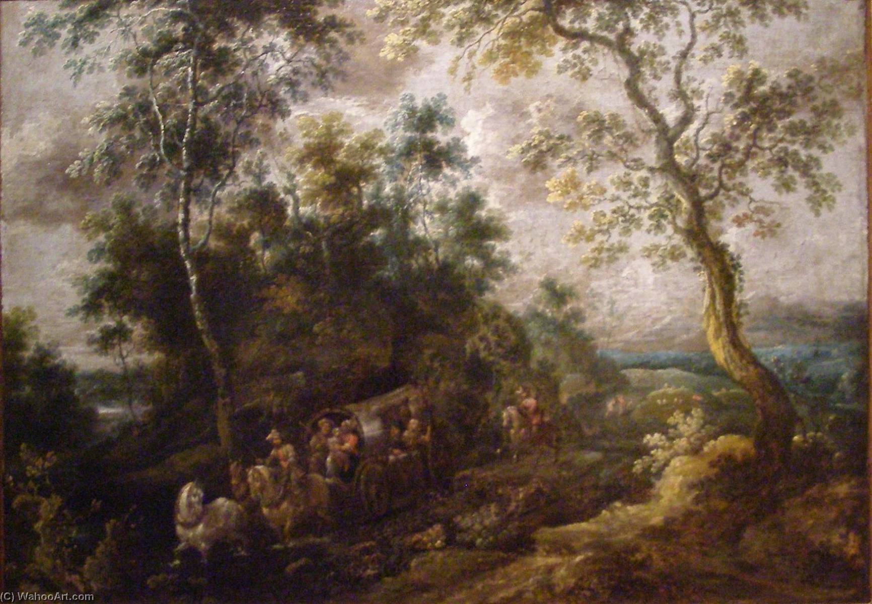 Landscape With A Cart — Alexander Keirinckx