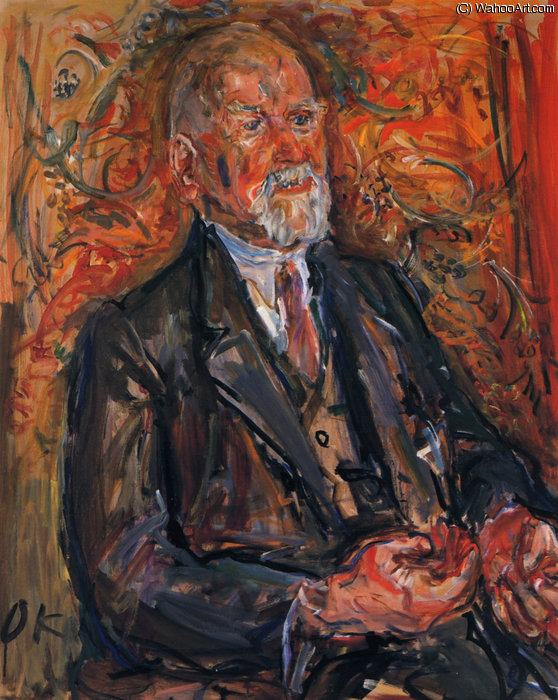 Theodor Körner, Huile Sur Toile, — Oskar Kokoschka