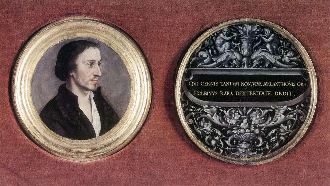 Porträt Philipp Melanchthon — Hans Holbein Der Jüngere