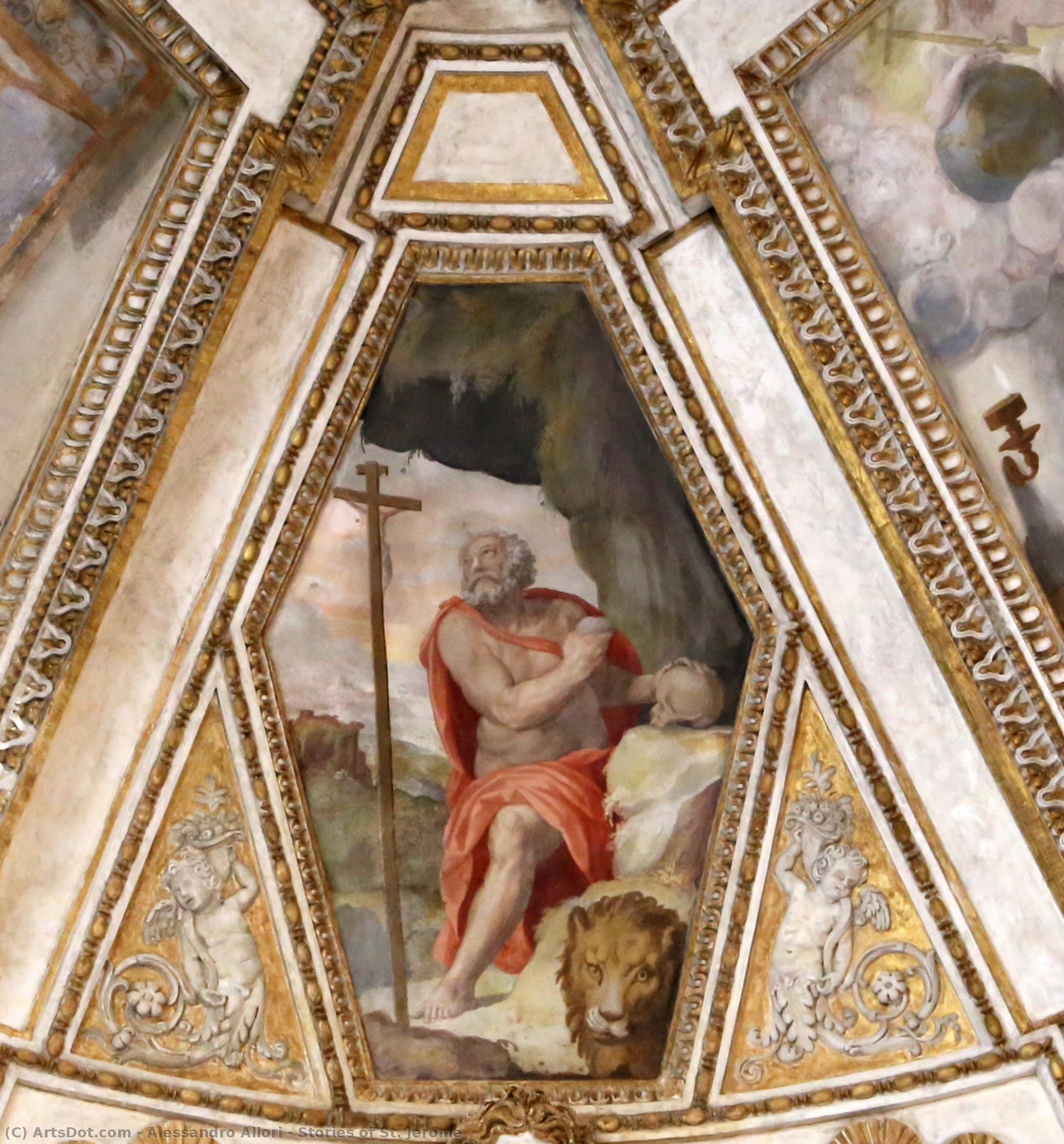 Stories Of St. Jerome — Alessandro Allori