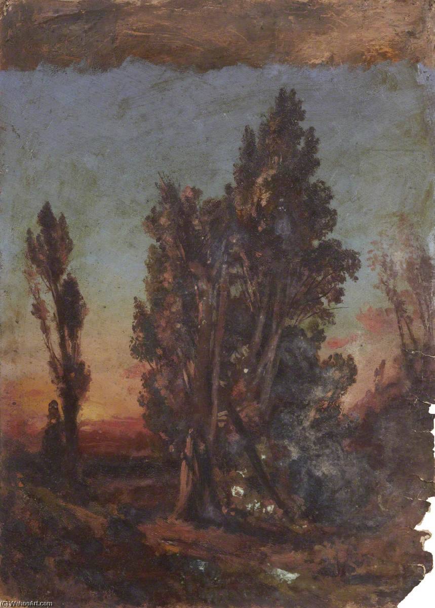 Sunset With Trees — Thomas Stuart Smith