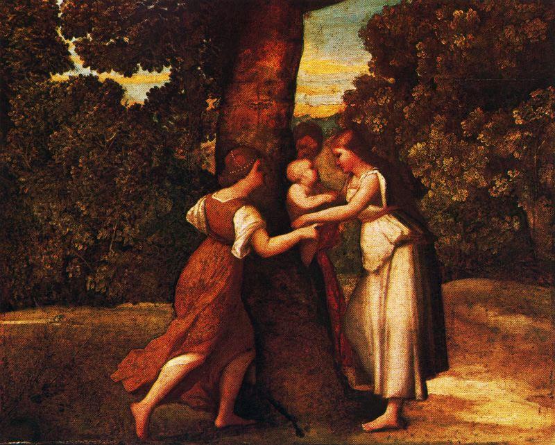 Birth Of Adonis — Sebastiano Del Piombo