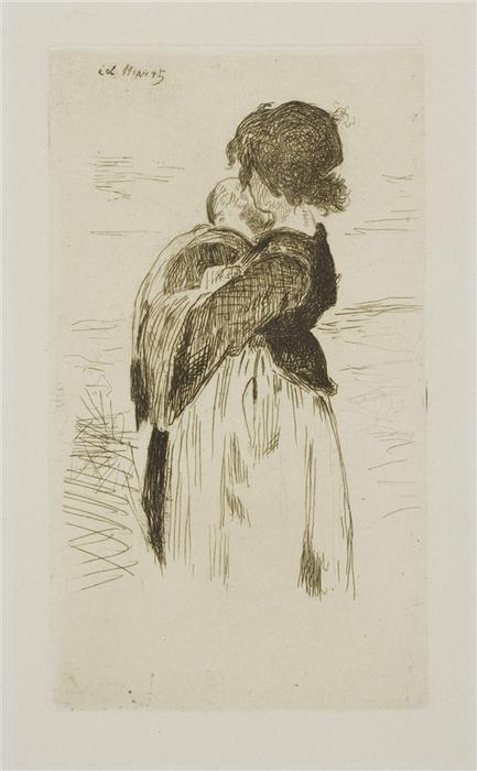 La Petite Fille — Édouard Manet